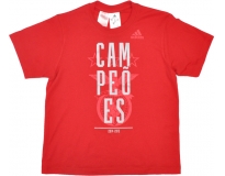 adidas T-shirt Oficial S.L. Benfica Champions 2014/2015 Jr