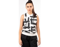 Reebok T-shirt de Alças French Terry Muscle W