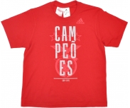 adidas T-shirt Oficial S.L. Benfica Champions 2014/2015 Jr