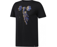 Reebok T-shirt Gravity Sucks Crew