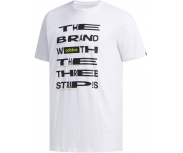 adidas T-Shirt Distorted Font